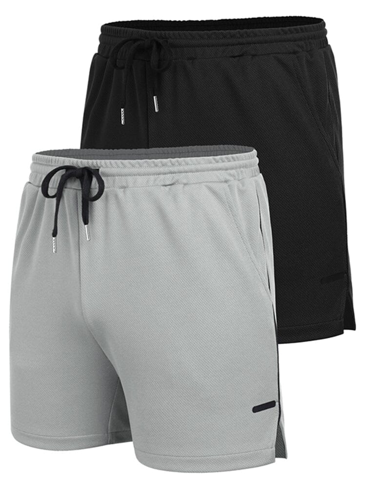 2-Piece Mesh Lightweight Workout Shorts (US Only) - Image 7
