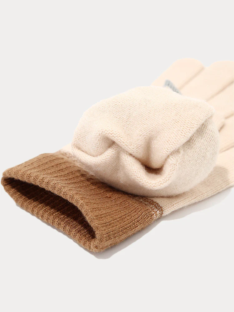 3-in-1 Winter Beanie Hat Scarf Gloves Set - Image 11
