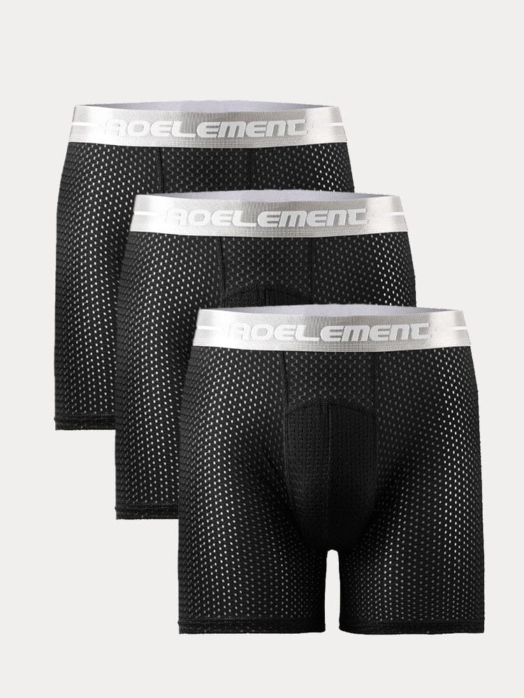 3-Pack Athletic Breathable Boxer Briefs - Image 16