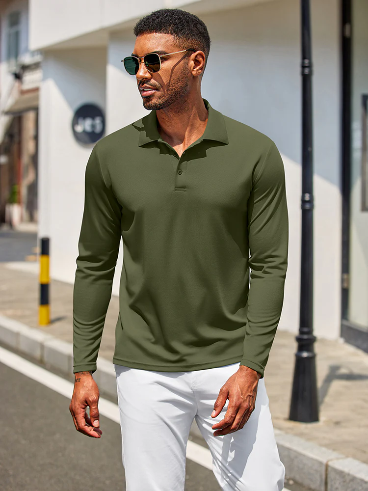 3-Pack Moisture Wicking Polo Shirt (US Only) - Image 6