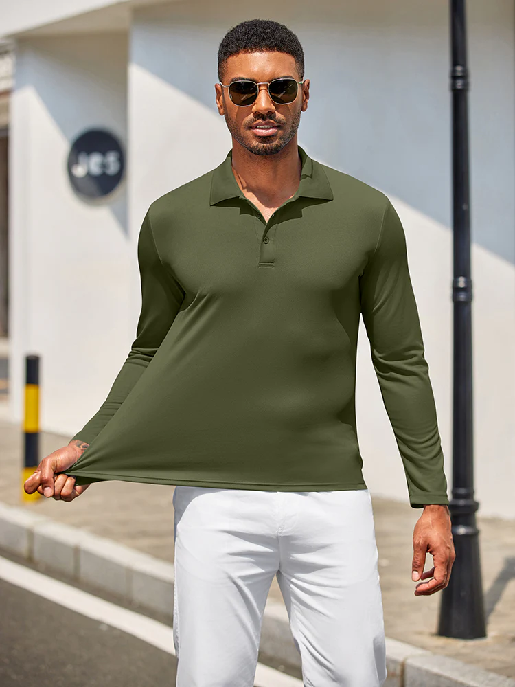 3-Pack Moisture Wicking Polo Shirt (US Only) - Image 7
