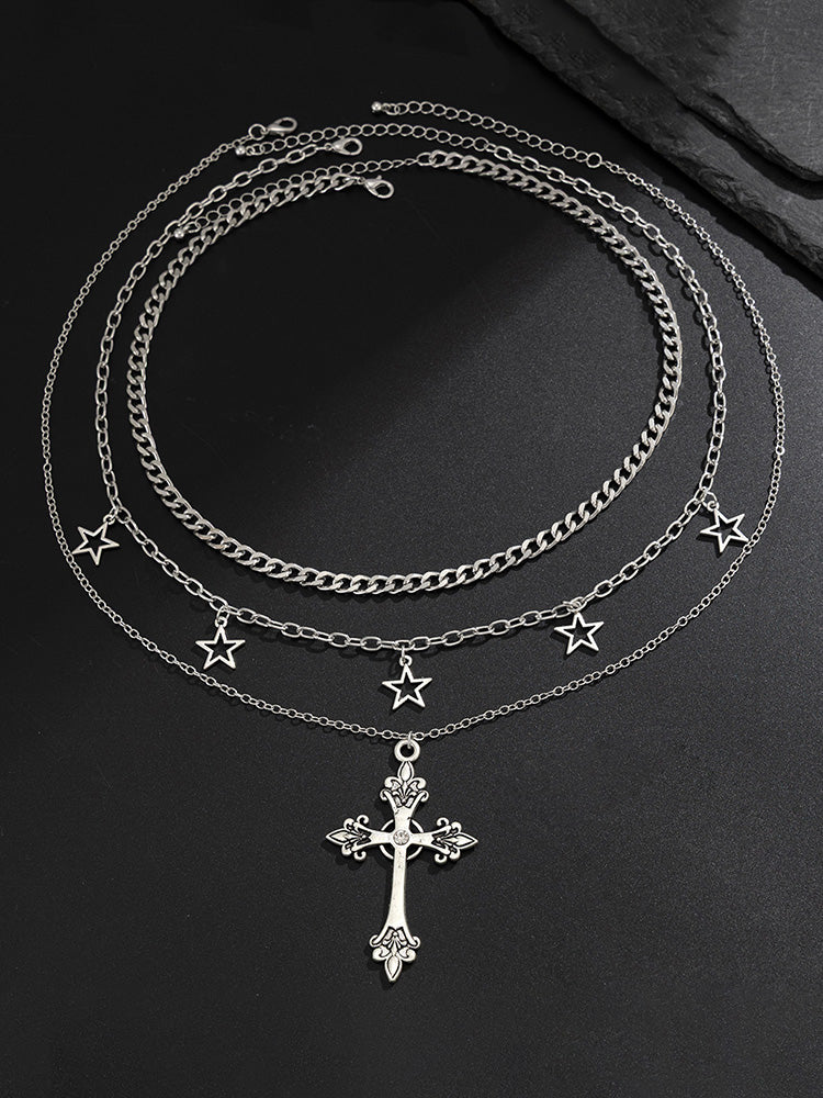 3-Piece Versatile Layered Necklace Set - Image 6