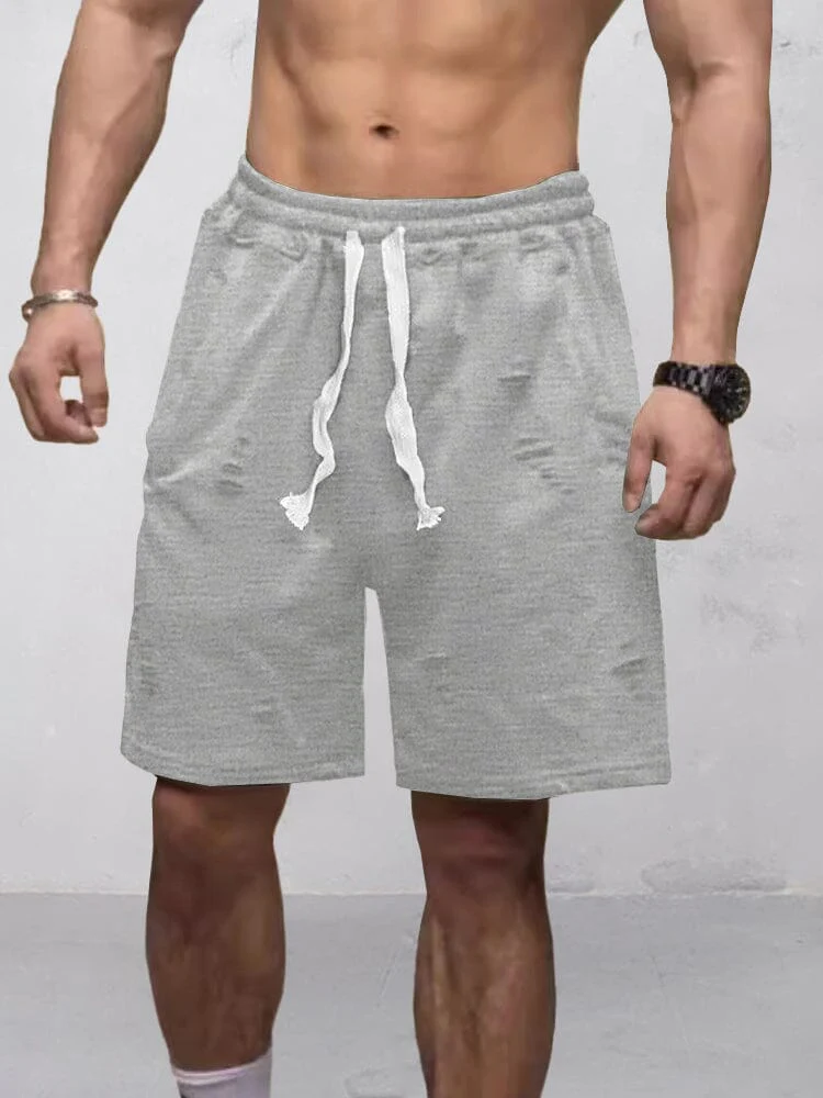Active Comfort Ripped Shorts - Image 5