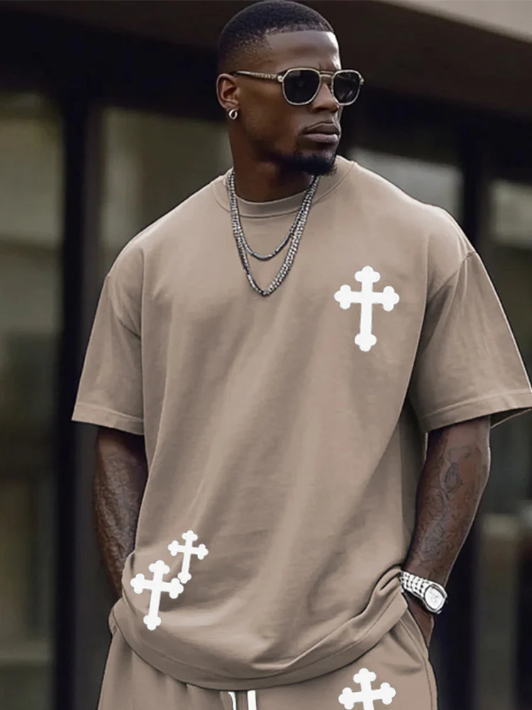 Active Cross Print Summer Set - Image 7