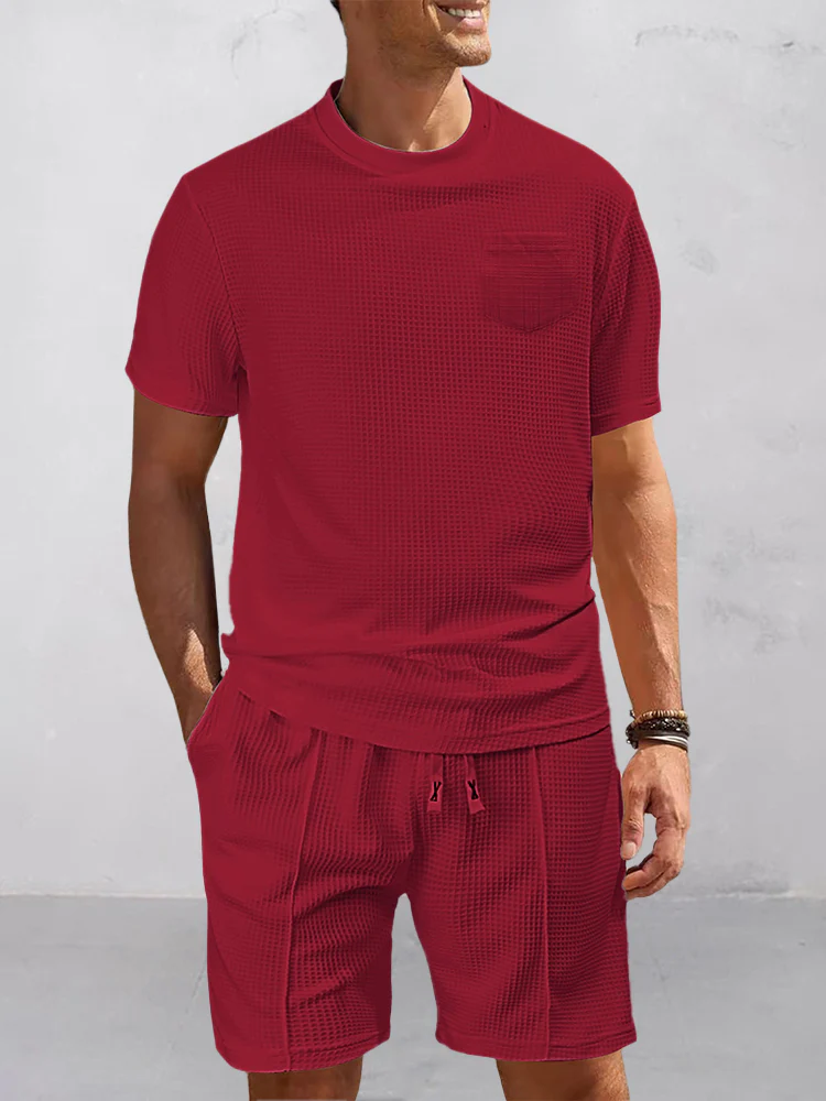 Athleisure Waffle 2-Piece Set - Image 4