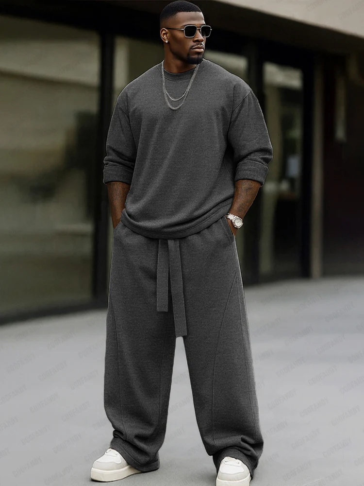 Athletic Inspired Relaxed Casual Set - Image 2