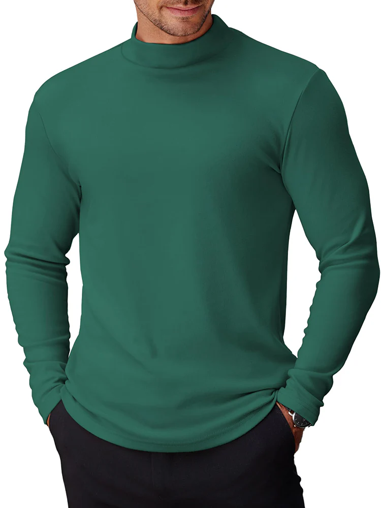 Basic Thermal Turtleneck Pullover Shirt (US Only) - Image 3