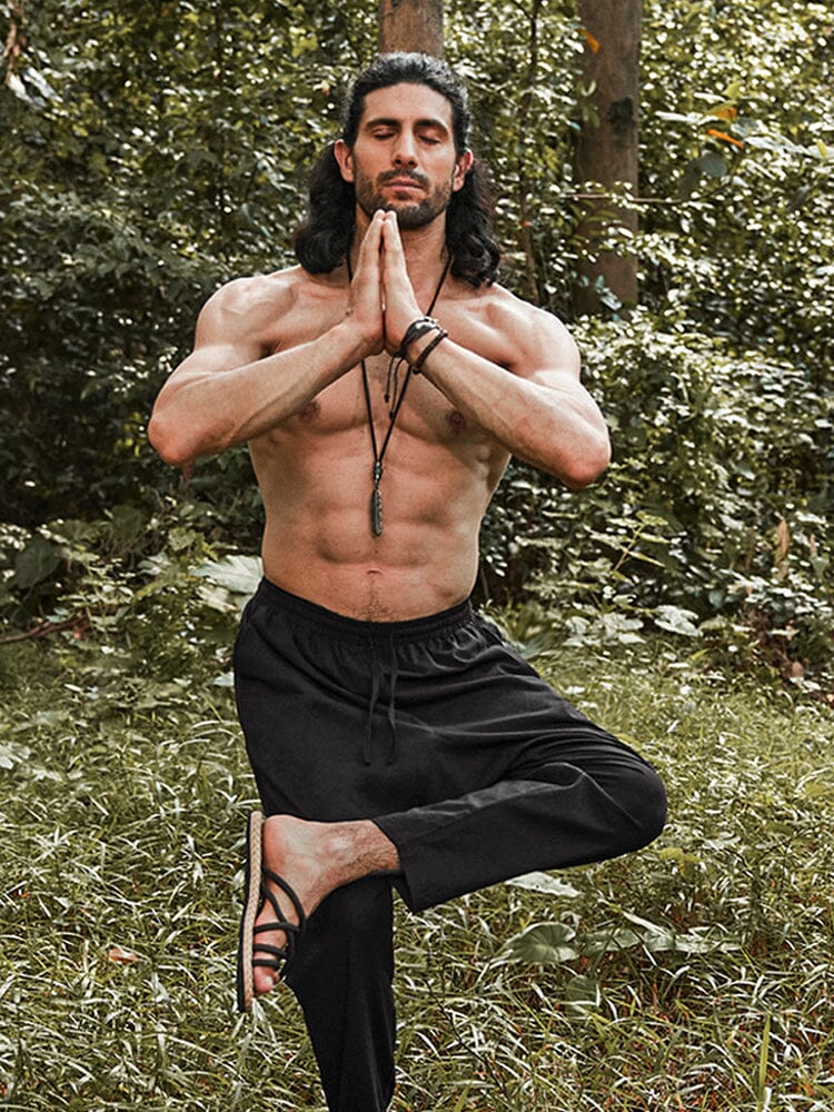 Breathable Linen Blend Pants - Image 7