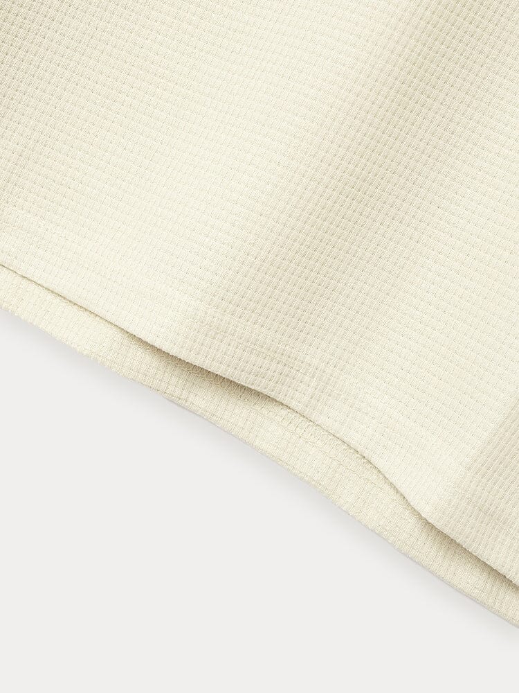 Breathable Waffle 2-Piece Tracksuit Set - Image 9