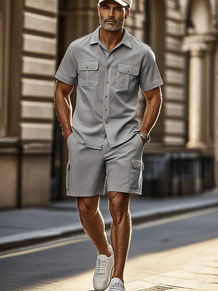 Cargo Style Cotton Causal Set - Image 2