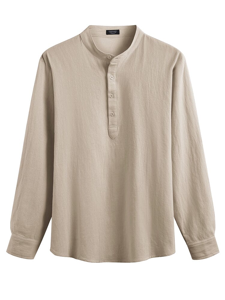Casual 2 Pieces Henley Shirts Set (US Only) - Image 20