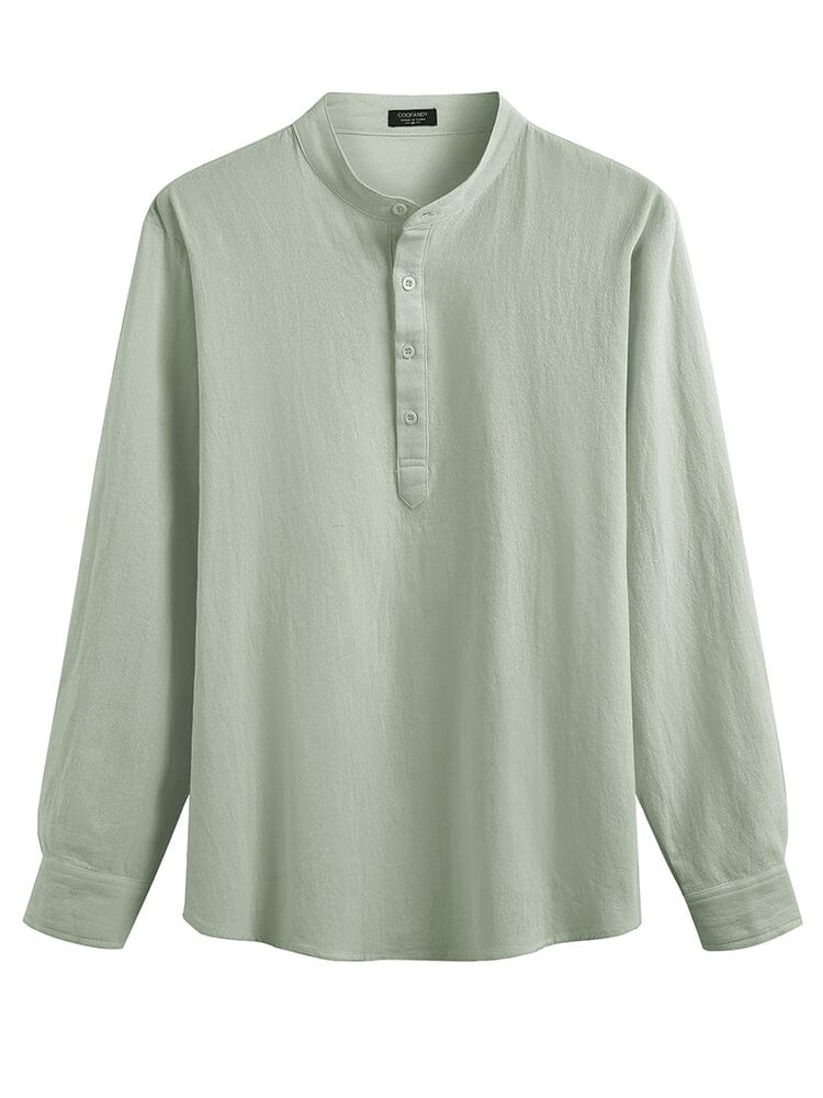 Casual 2 Pieces Henley Shirts Set (US Only) - Image 23