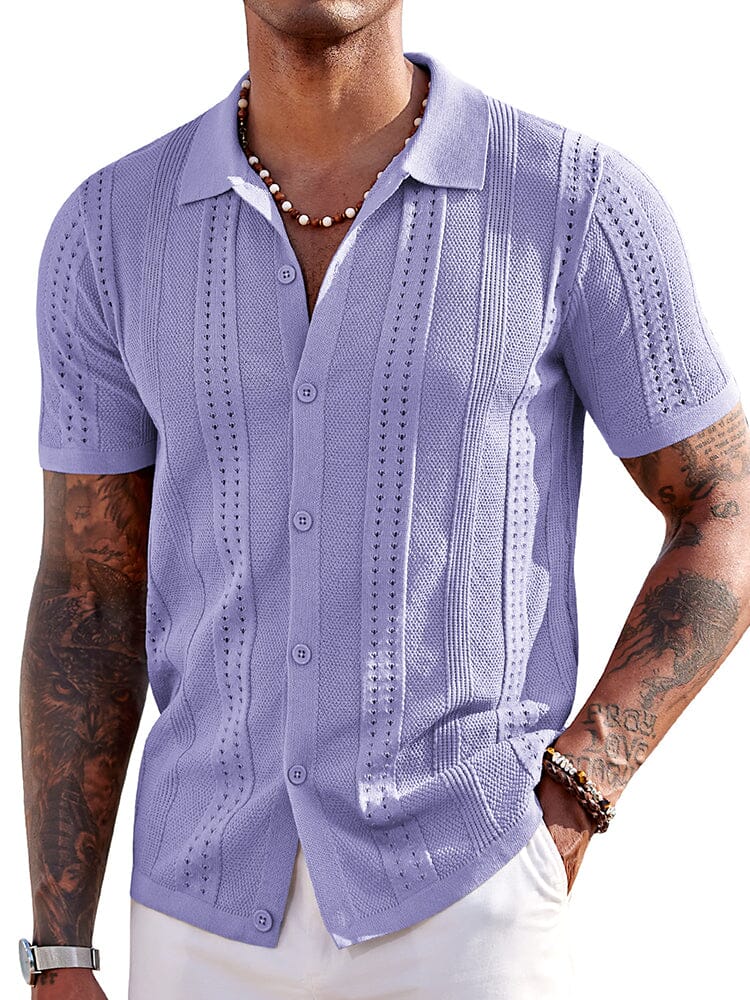 Casual Breathable Knit Beach Shirt (US Only) - Image 3