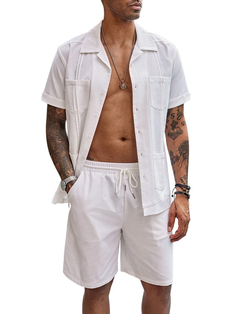 Casual Breathable Linen Shirt Sets (US Only) - Image 8