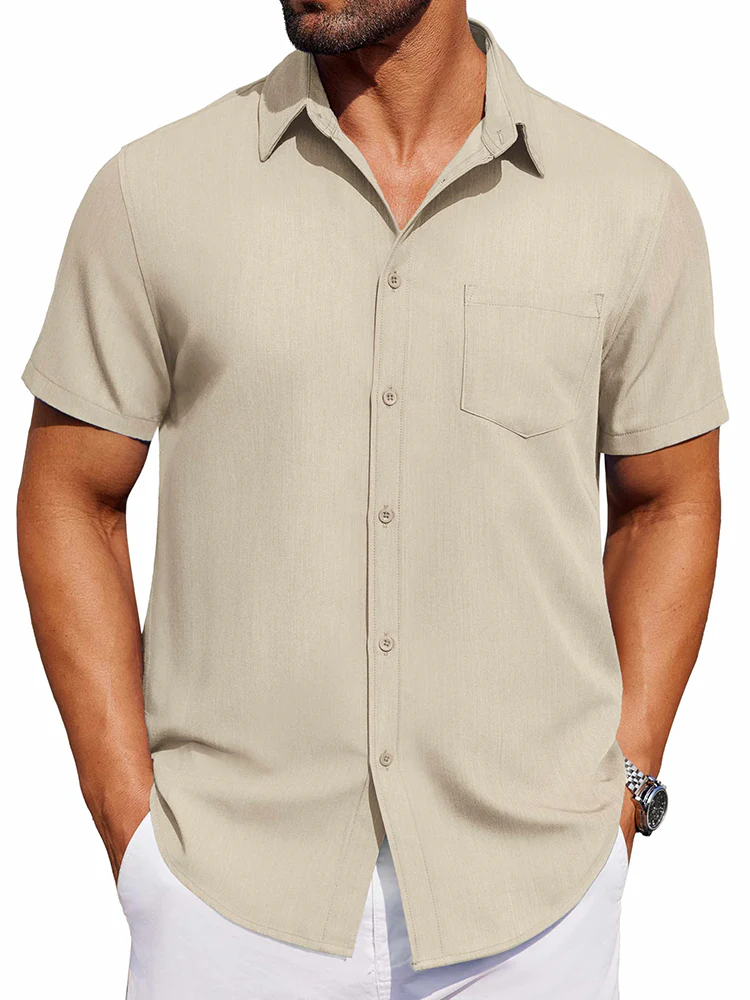 Casual Button Down Denim Shirt (US Only) - Image 6