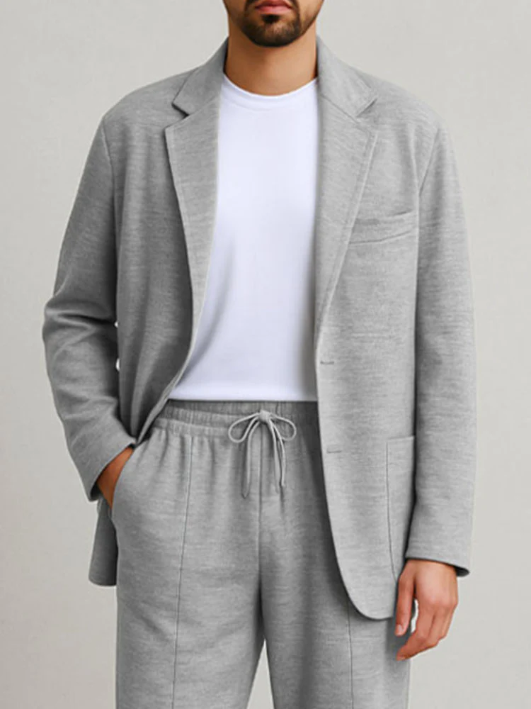 Casual Comfy 2-Piece Suit Set - Image 3