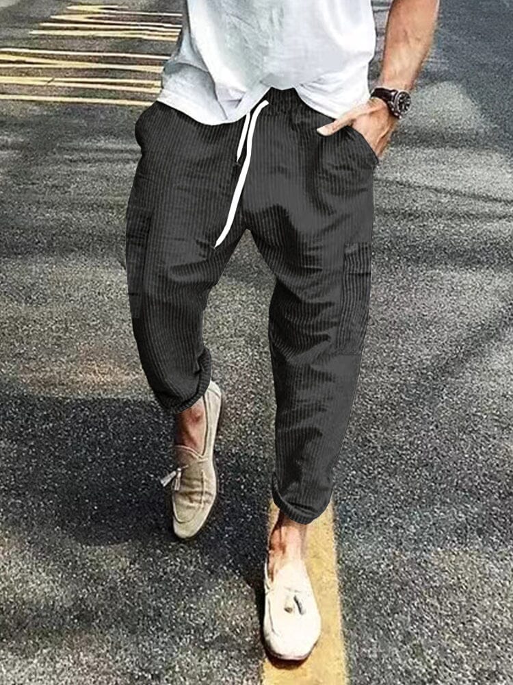 Casual Corduroy Relax Pants - Image 2