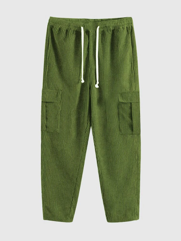 Casual Corduroy Relax Pants - Image 5