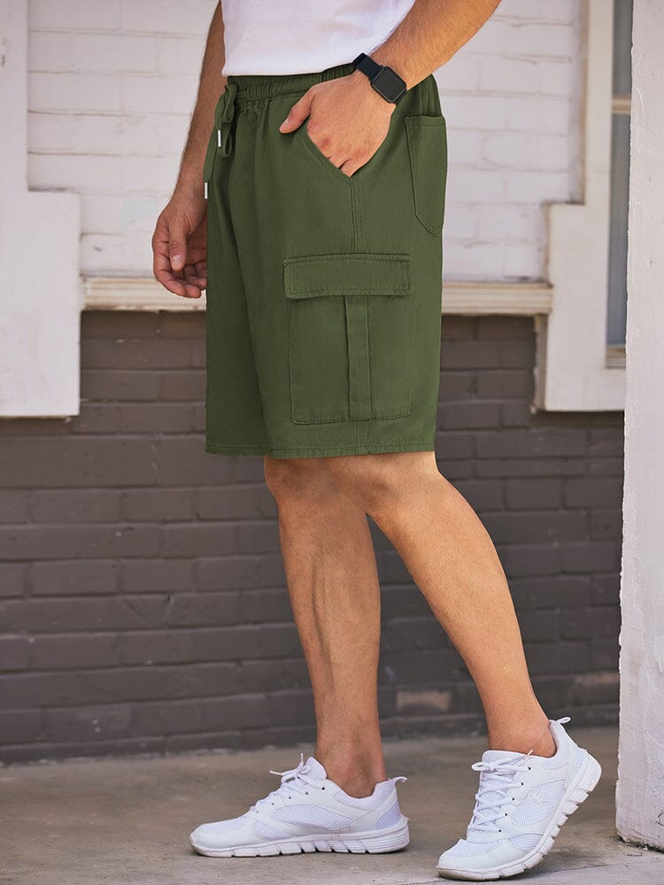 Casual Cotton Cargo Shorts (US Only) - Image 9