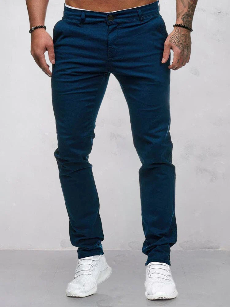 Casual Cozy Solid Pants - Image 12