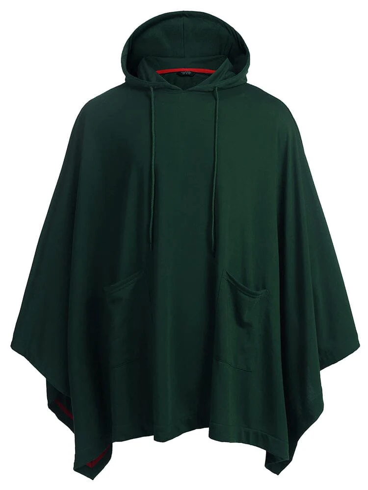 Casual Hooded Poncho Cape (US Only) - Image 6