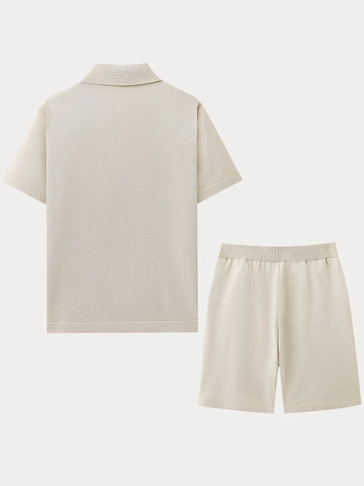 Casual Jacquard Knit 2-Piece Set - Image 5