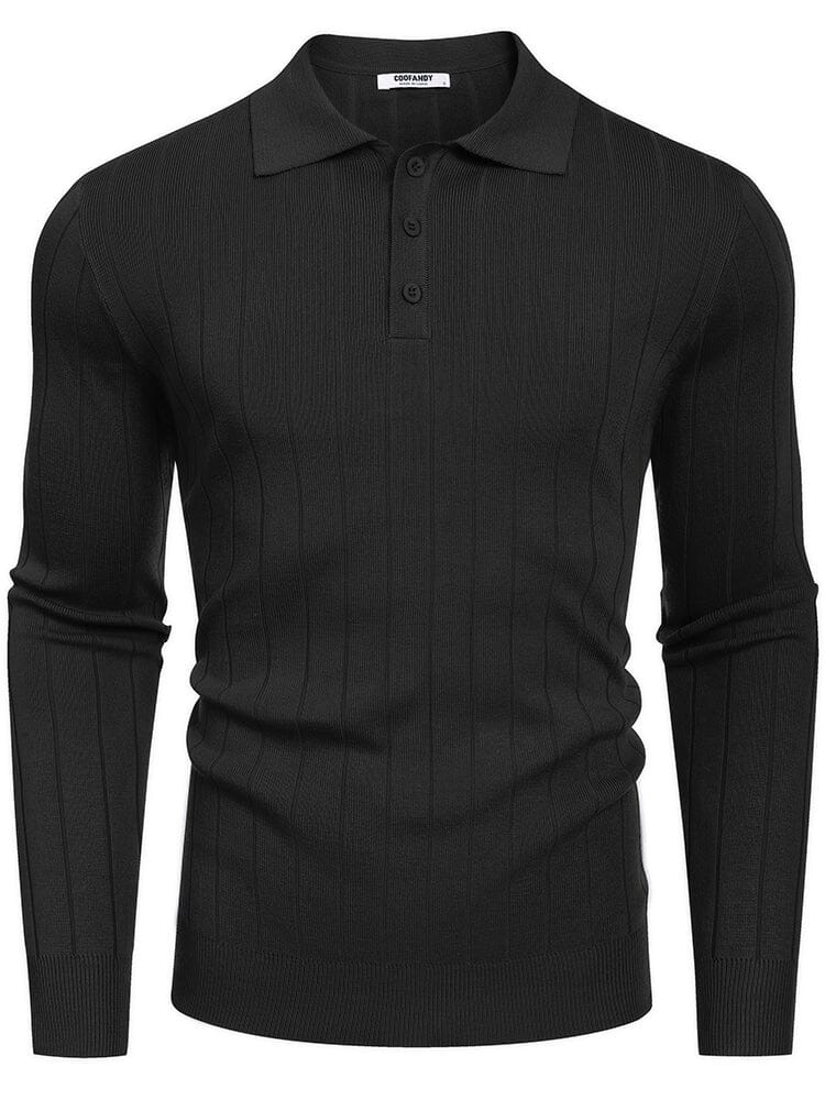 Casual Knit Polo Sweater (US Only) - Image 4