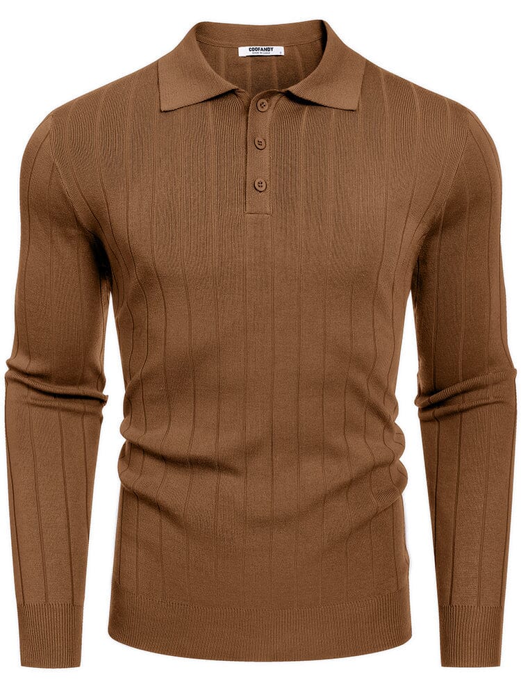 Casual Knit Polo Sweater (US Only) - Image 9