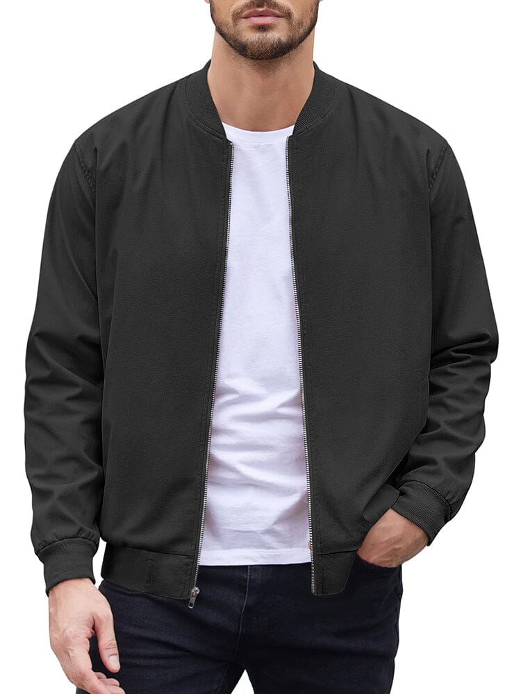 Casual Lightweight Bomber Jacket (US Only) - Image 4