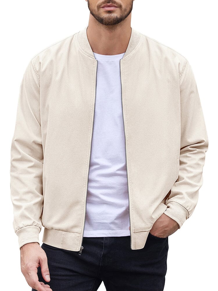 Casual Lightweight Bomber Jacket (US Only) - Image 5