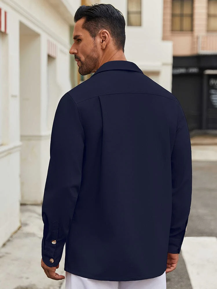 Casual Lightweight Shirt Jacket (US Only) - Image 15