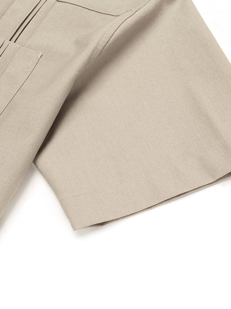 Casual Linen Relaxed Fit Shirt (US Only) - Image 11