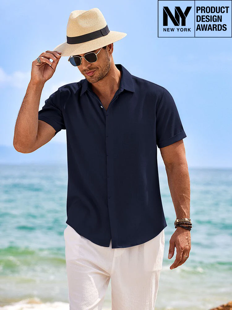 Casual Linen Skin-friendly Shirts (US Only) - Image 10
