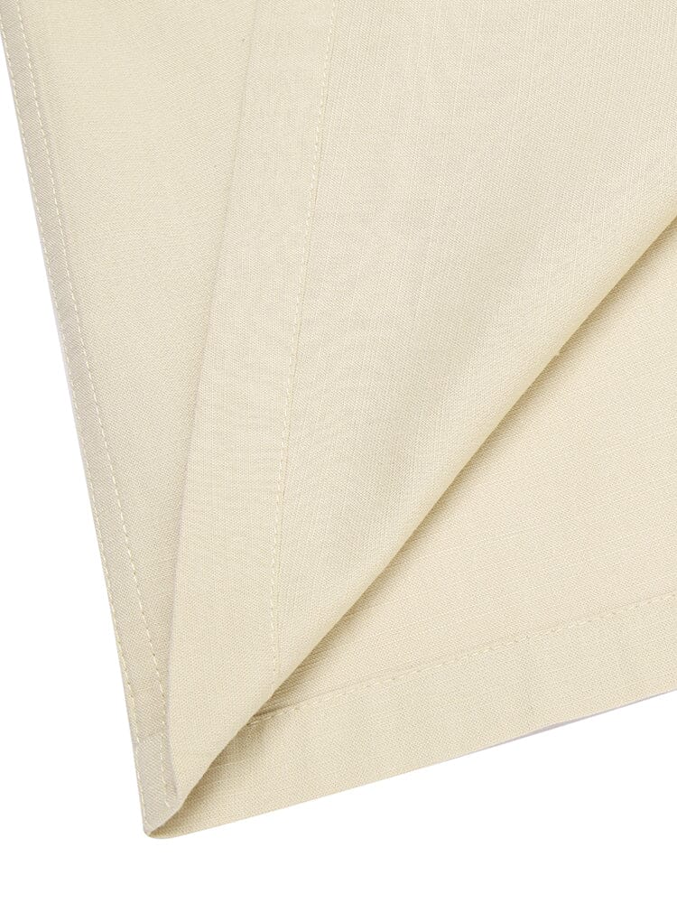Casual Linen Style Henley Shirt (US Only) - Image 24