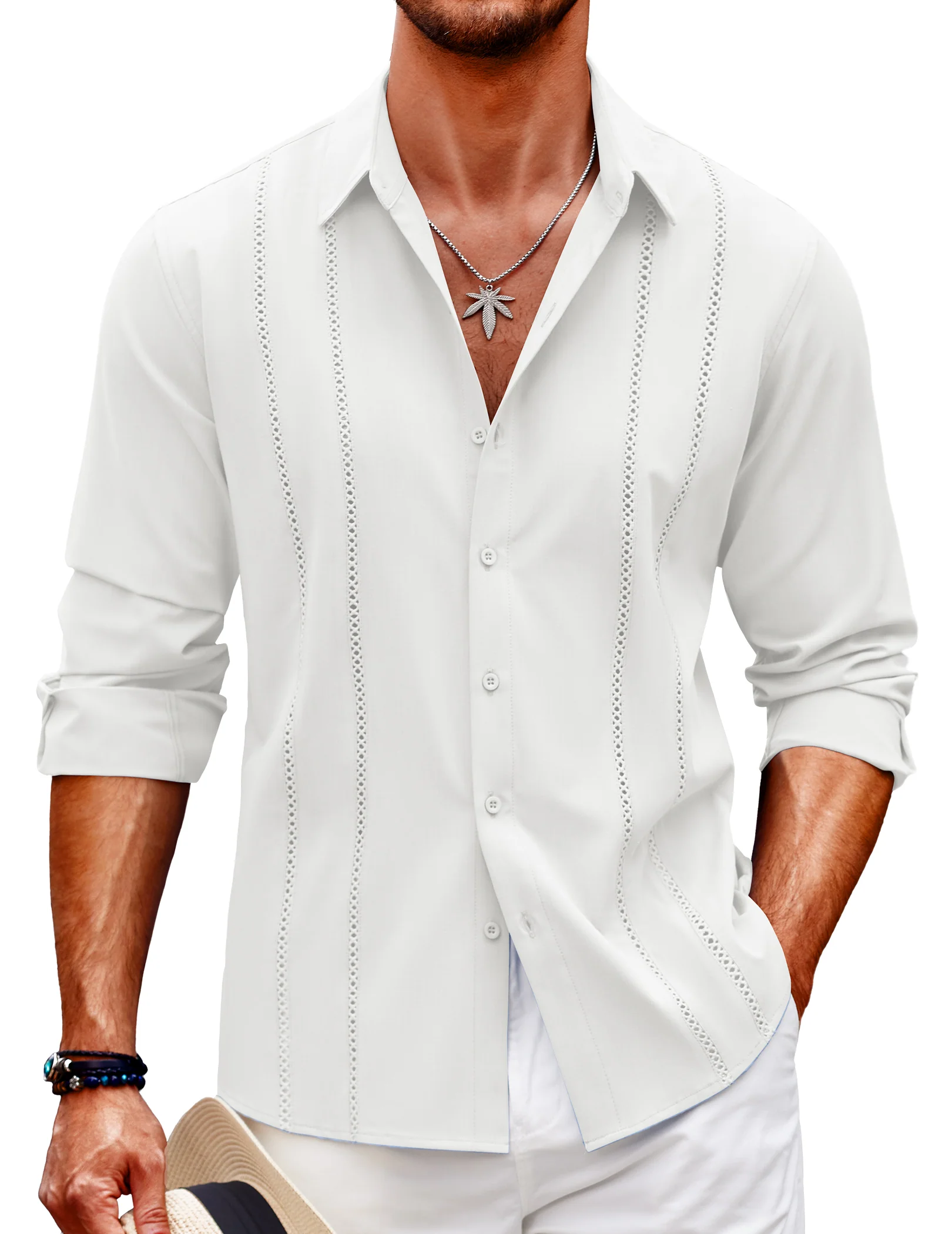 Casual Long Sleeve Button Down Shirt (US Only) - Image 2