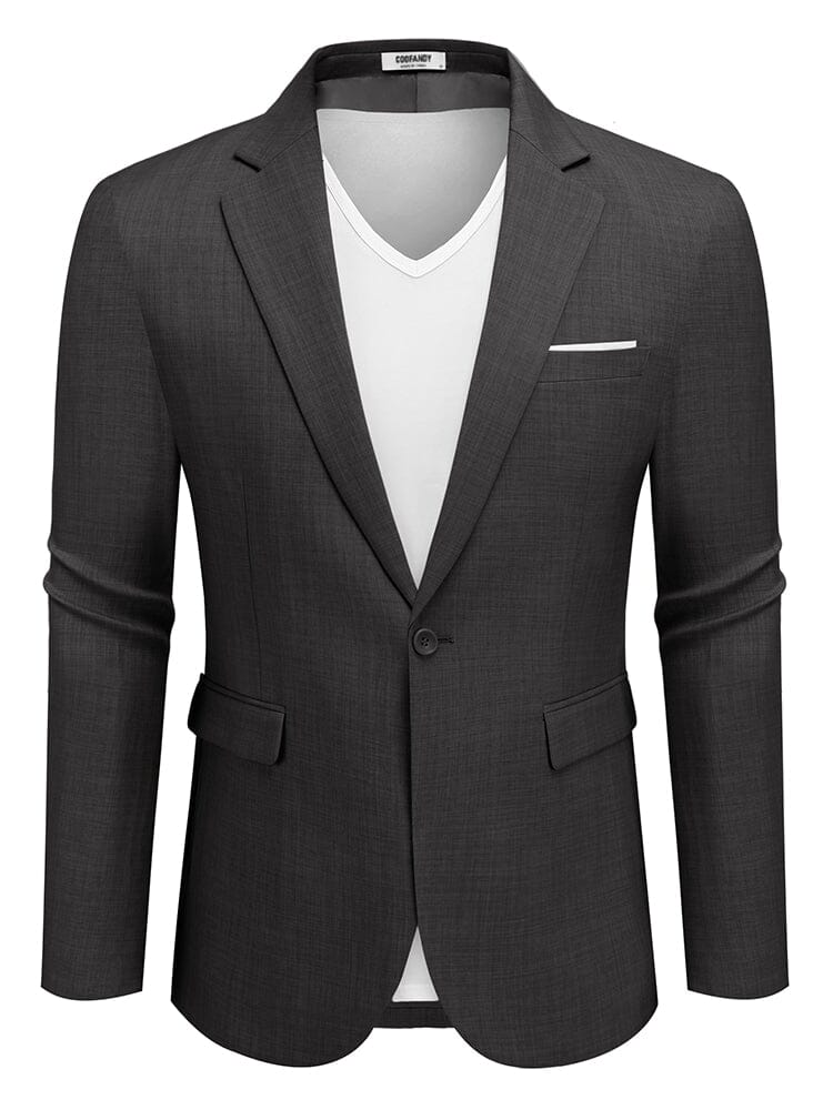 Casual One Button Suit Jackets (US Only) - Image 7