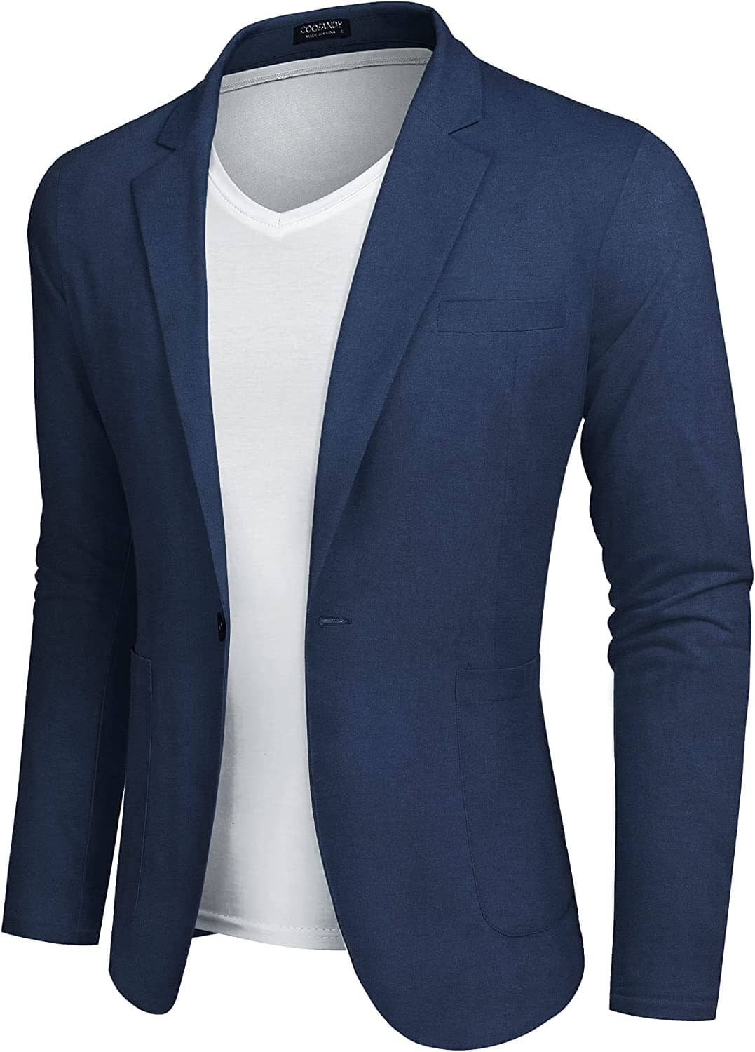 Casual Regular Fit Lightweight Linen Blazer (US Only) - Image 11