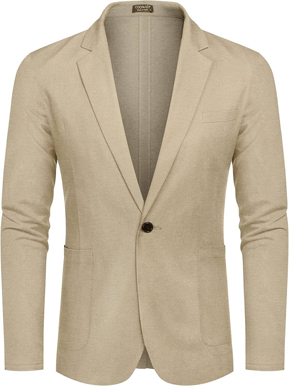 Casual Regular Fit Lightweight Linen Blazer (US Only) - Image 13