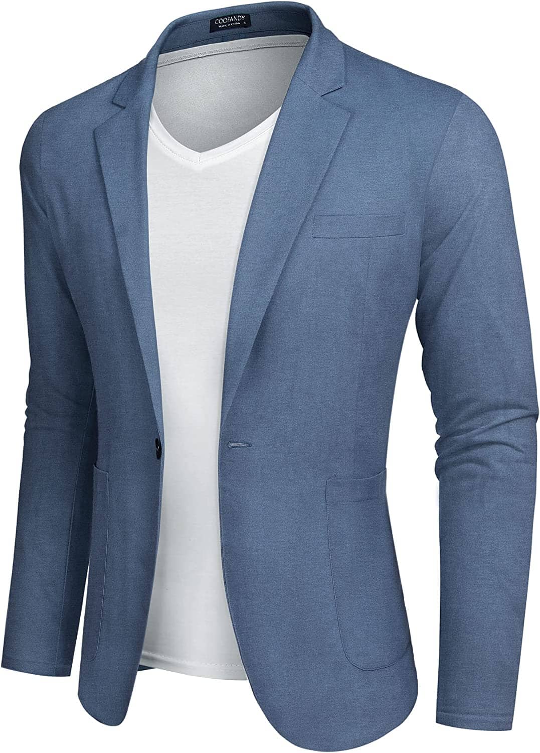 Casual Regular Fit Lightweight Linen Blazer (US Only) - Image 5
