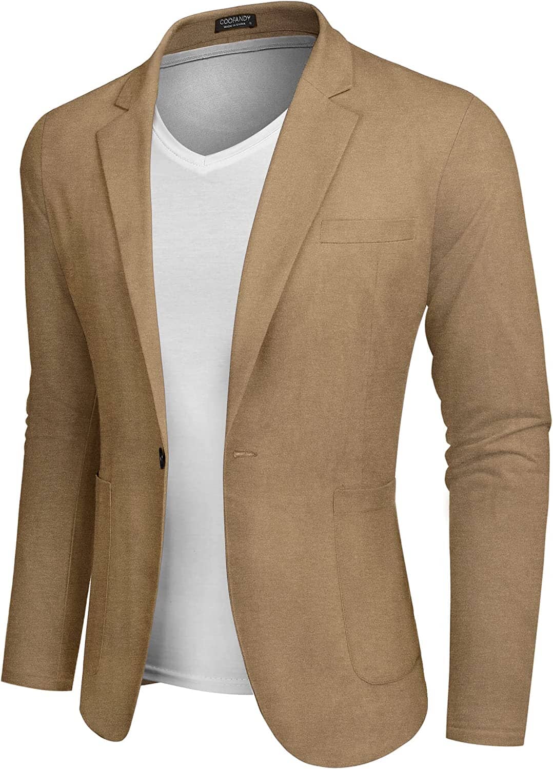 Casual Regular Fit Lightweight Linen Blazer (US Only) - Image 6