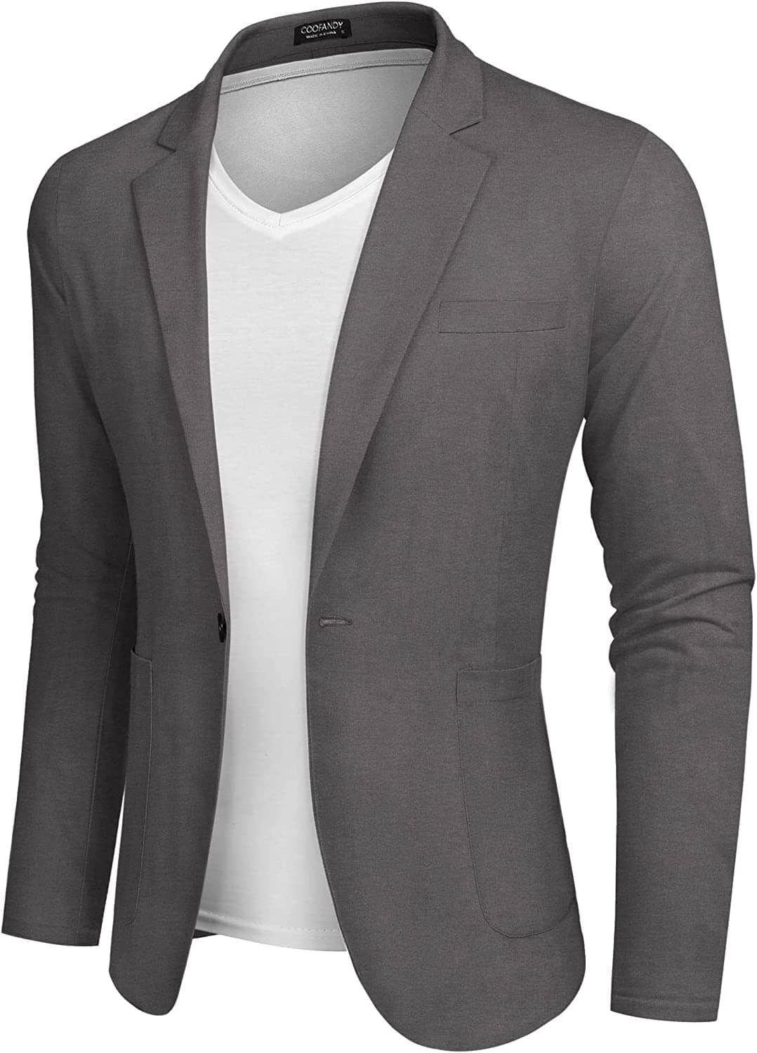 Casual Regular Fit Lightweight Linen Blazer (US Only) - Image 7