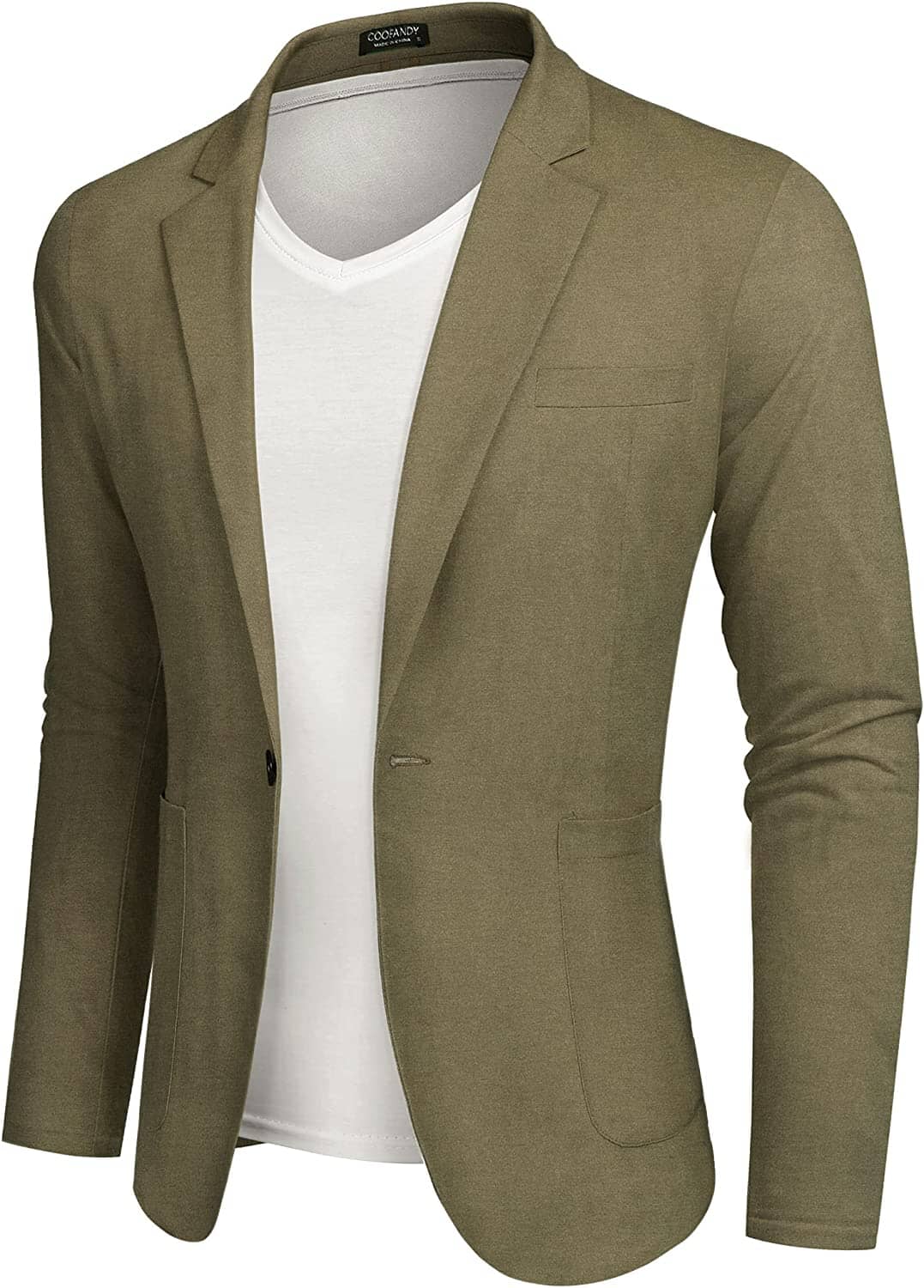 Casual Regular Fit Lightweight Linen Blazer (US Only) - Image 8