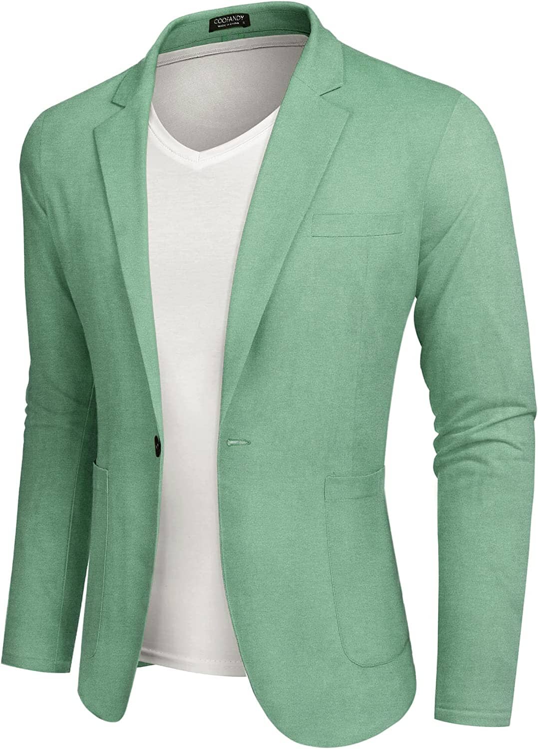Casual Regular Fit Lightweight Linen Blazer (US Only) - Image 9