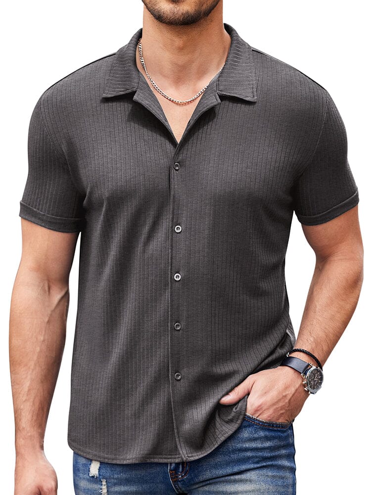 Casual Slim Fit Knit Shirts (US Only) - Image 12