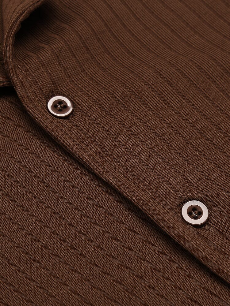 Casual Slim Fit Knit Shirts (US Only) - Image 16