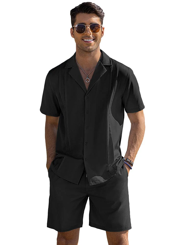 Casual Solid Beach Outfits Set (US Only) - Image 3