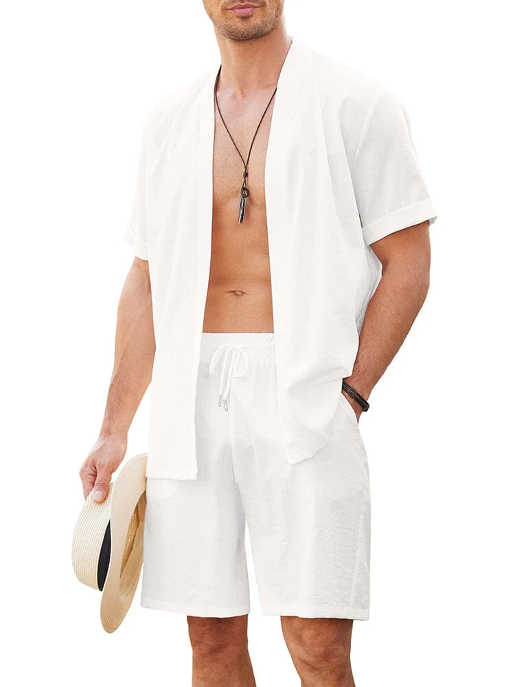 Casual Solid Open Front Holiday Sets (US Only) - Image 5