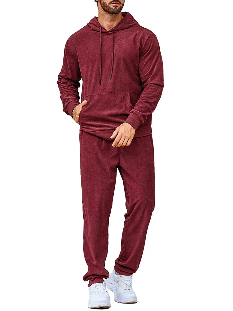 Casual Sports Hoodie Jogging Sweatsuit (US Only) - Image 5