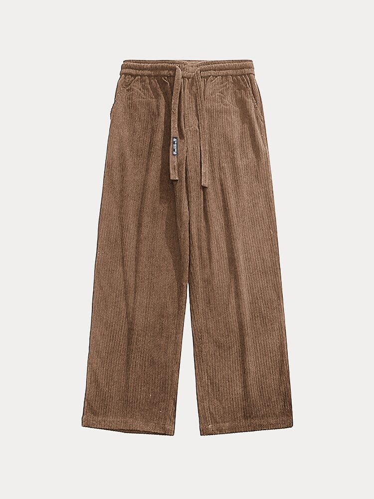 Casual Straight-Leg Corduroy Pants - Image 6