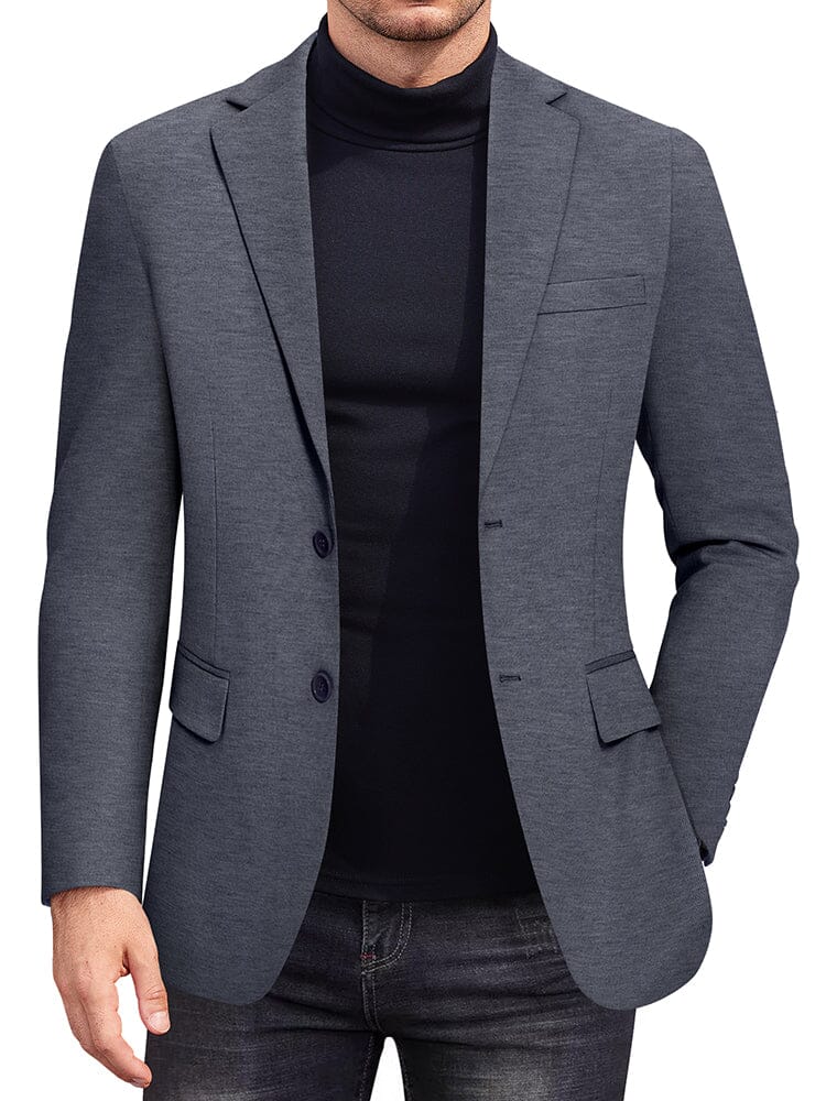 Casual Stretch Knit Blazer (US Only) - Image 2